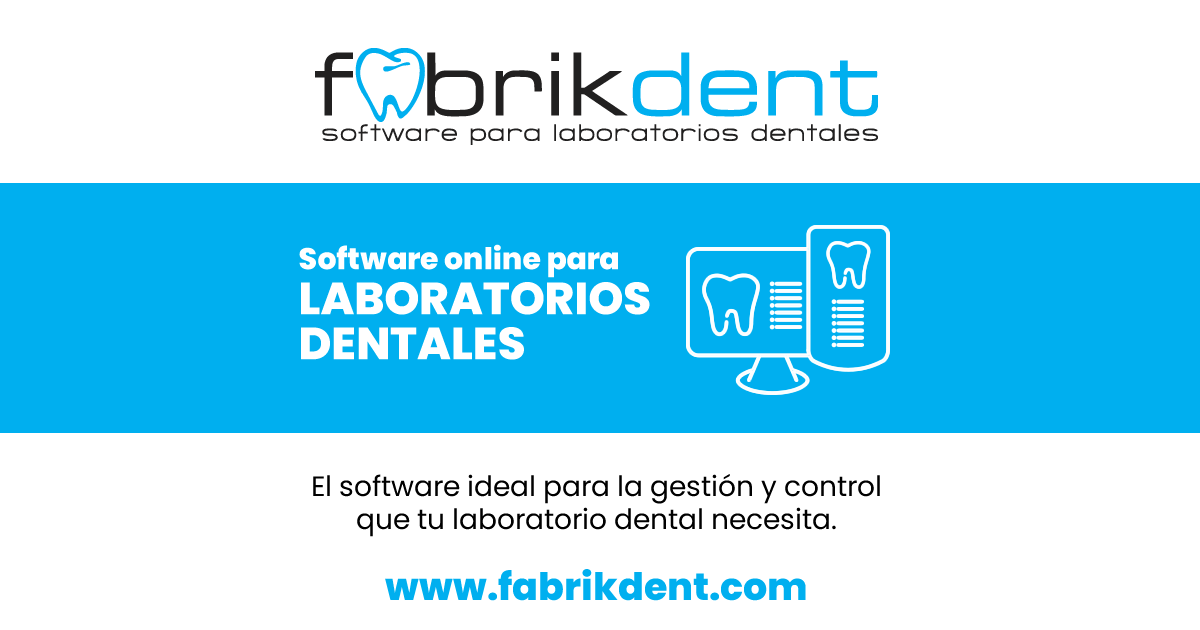 Software para la gestión y administración de Laboratorios Dentales. Con Fabrikdent, la administración y gestión de tu laboratorio dental, es más eficiente y ágil.