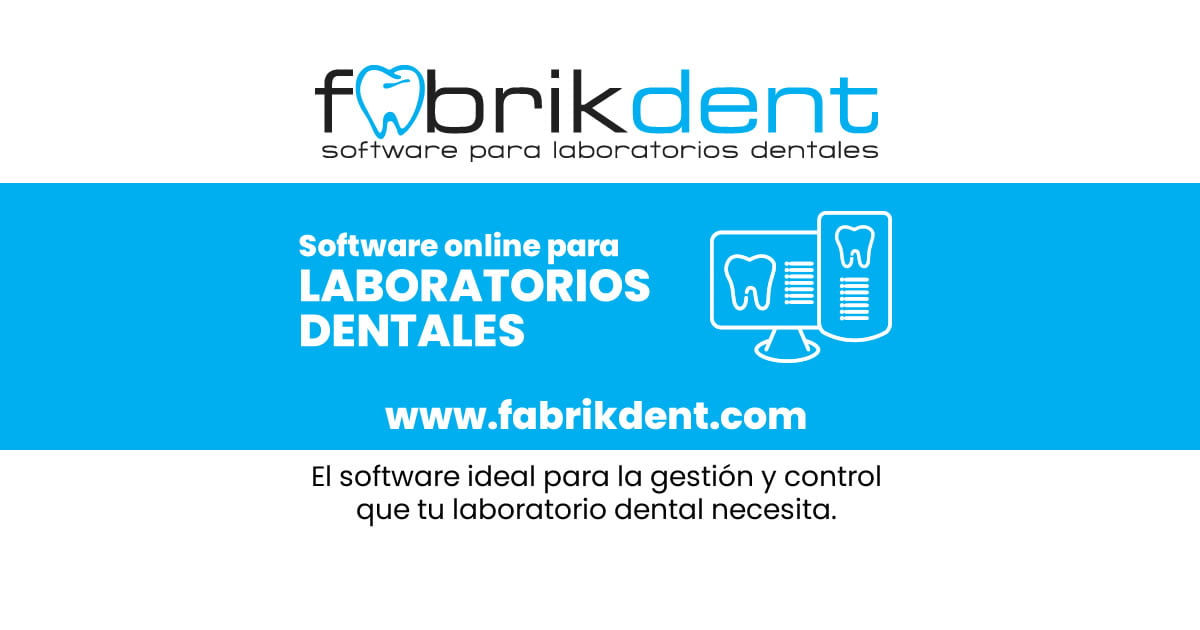 Software para la gestión y administración de Laboratorios Dentales. Con Fabrikdent, la administración y gestión de tu laboratorio dental, es más eficiente y ágil.
